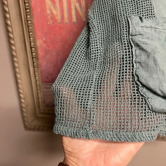 Tempo Paris Linen Blend Hooded Jacket - Picture 7 of 12